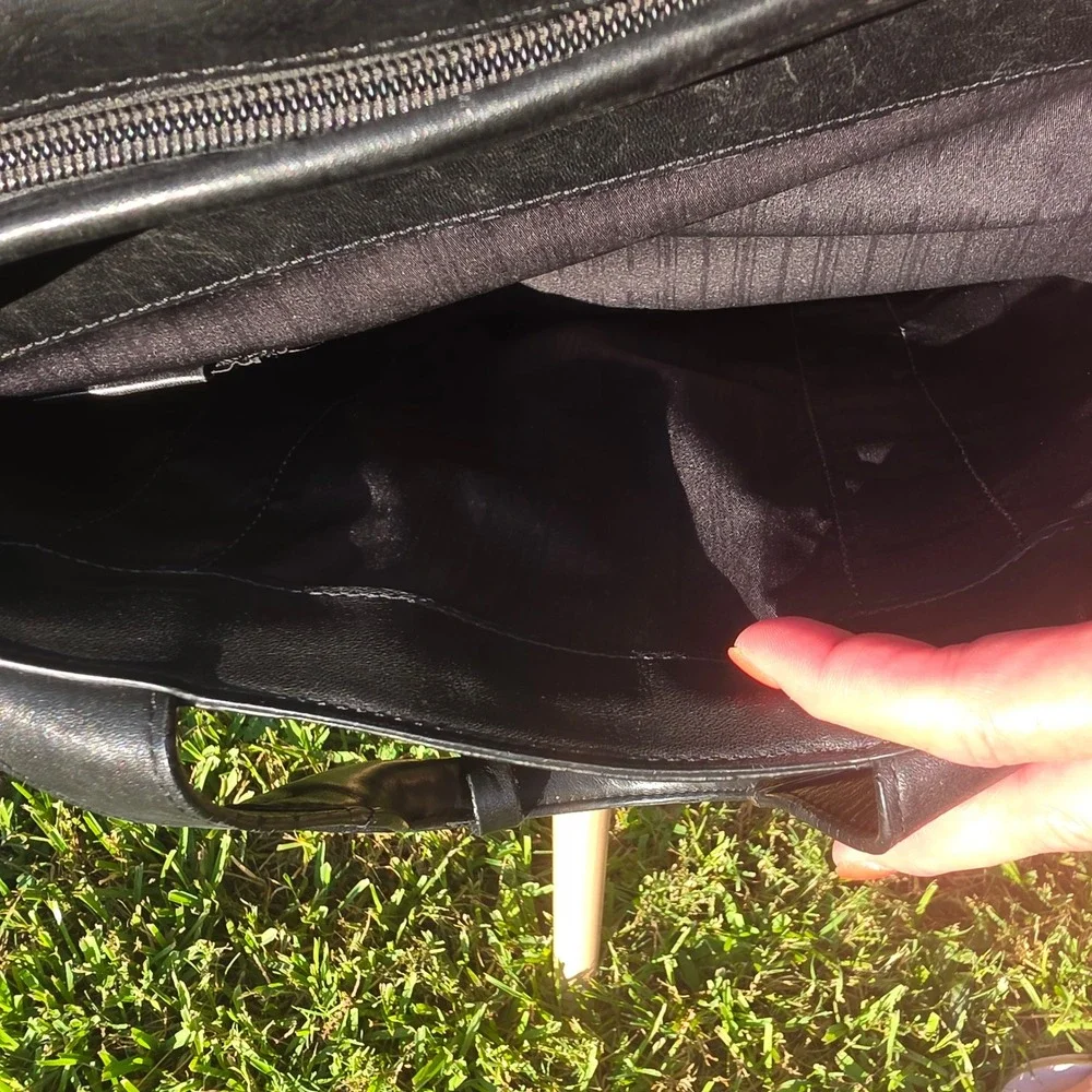 Tumi alpha leather